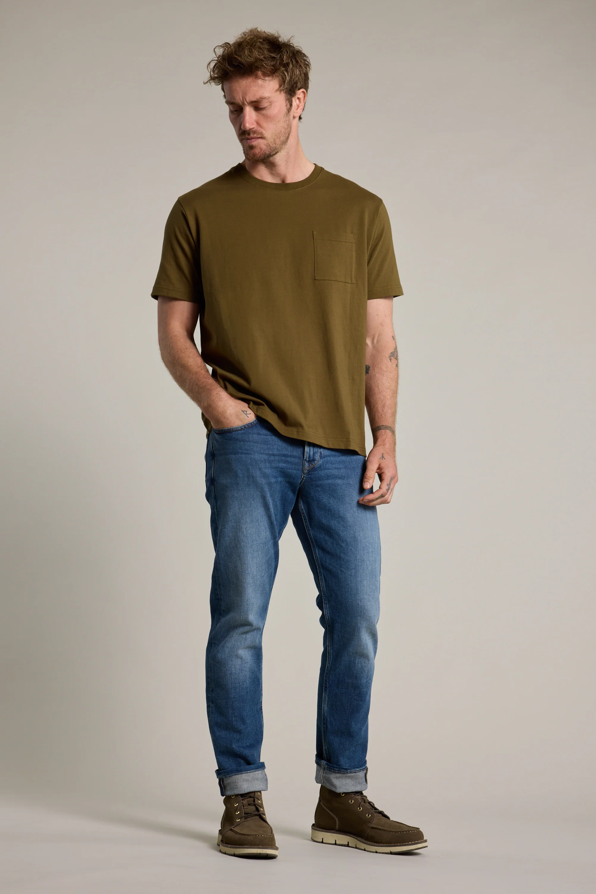 Uncharted Fin Print Tee - Image 2