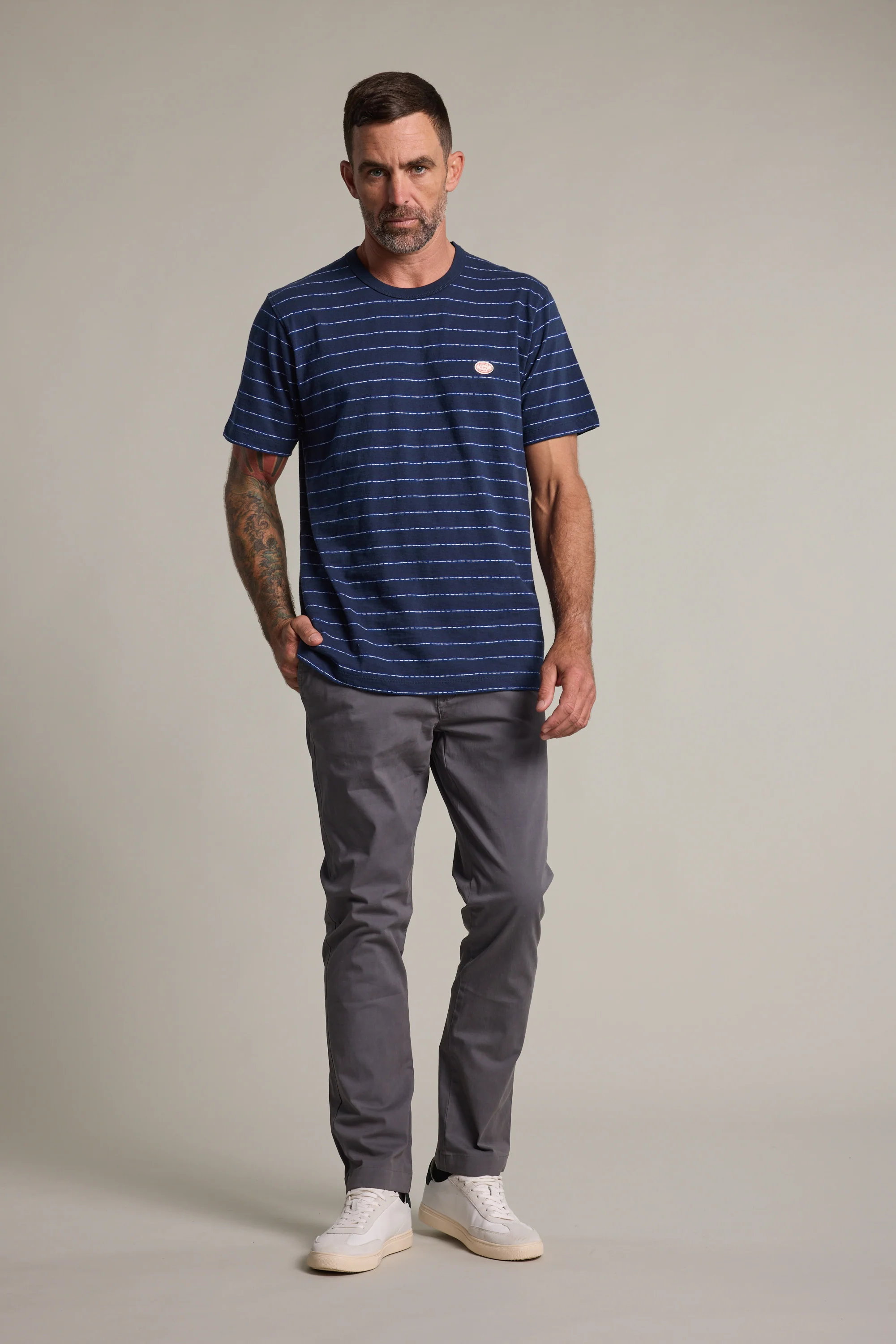 Vermont Stripe Tee