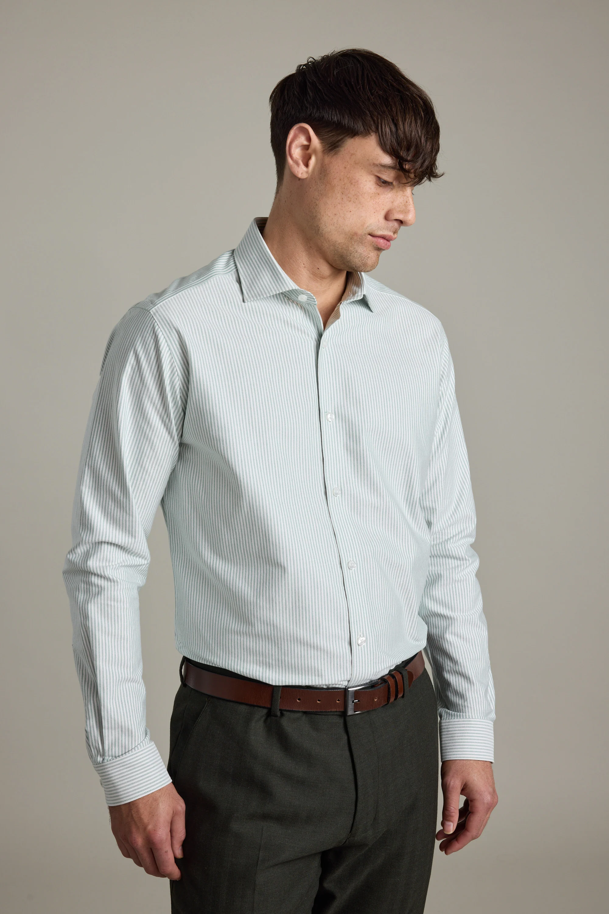Waller Stripe Business Shirt - Image 4