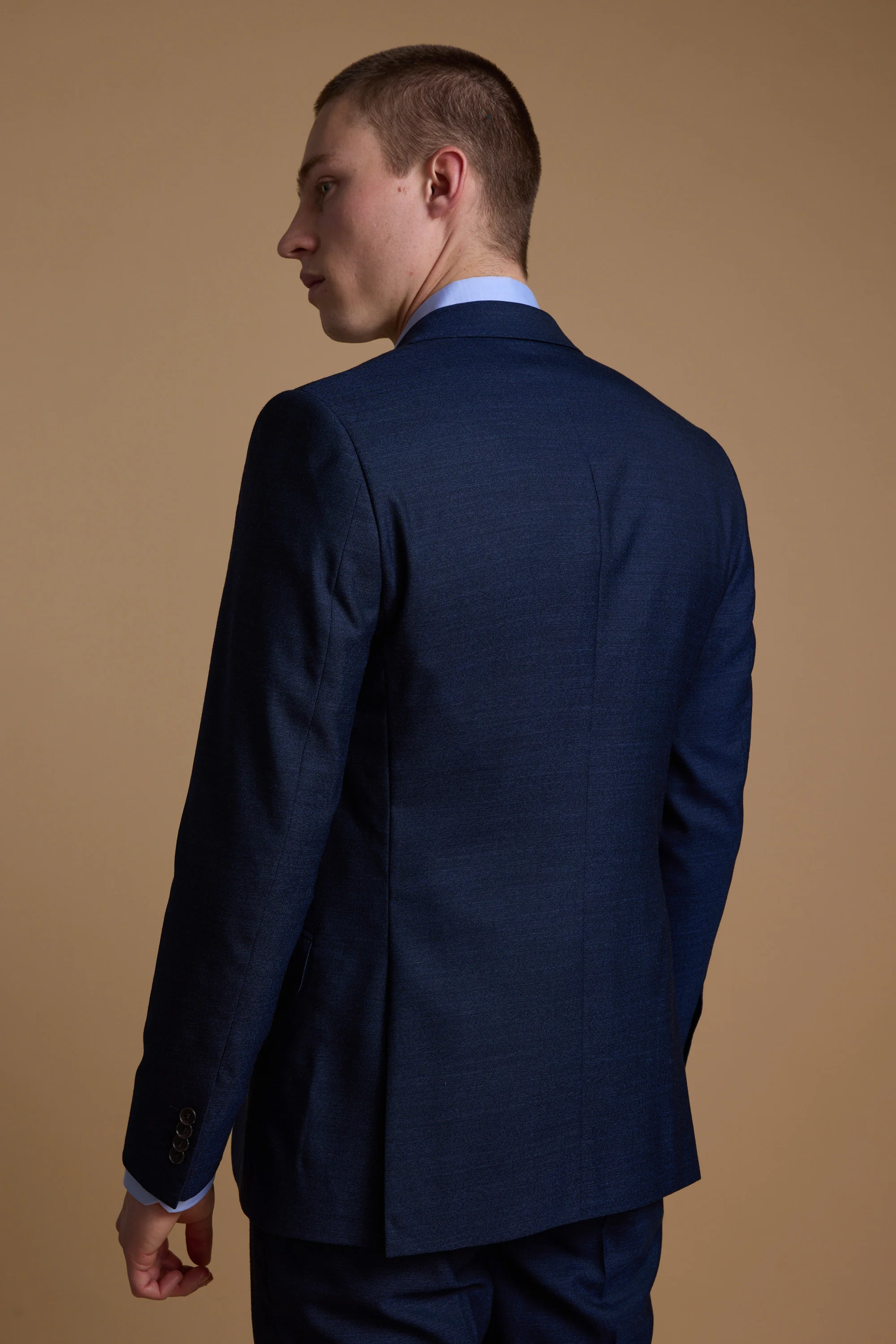 Wilkin Texture Suit Jacket - Image 7