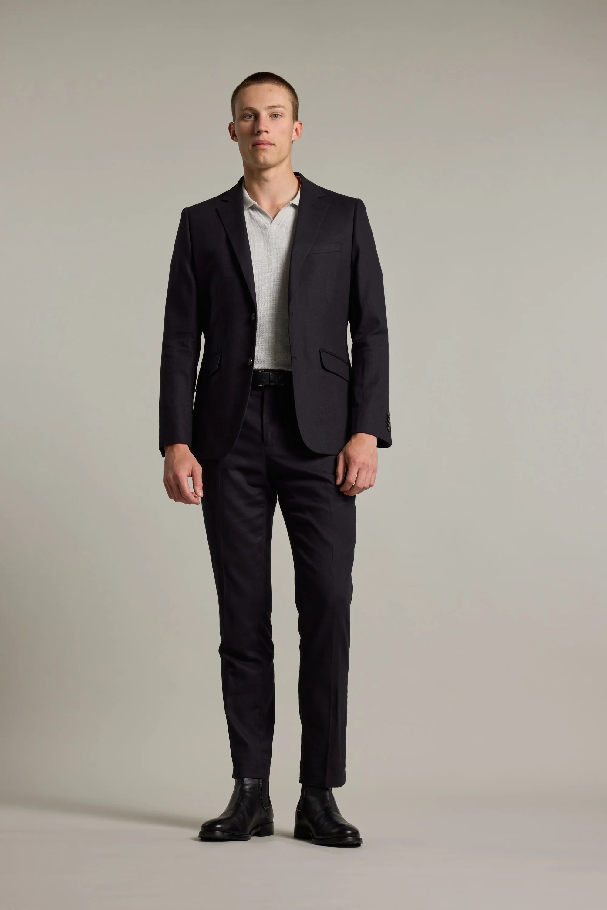 Windsor Texture Linen Blazer
