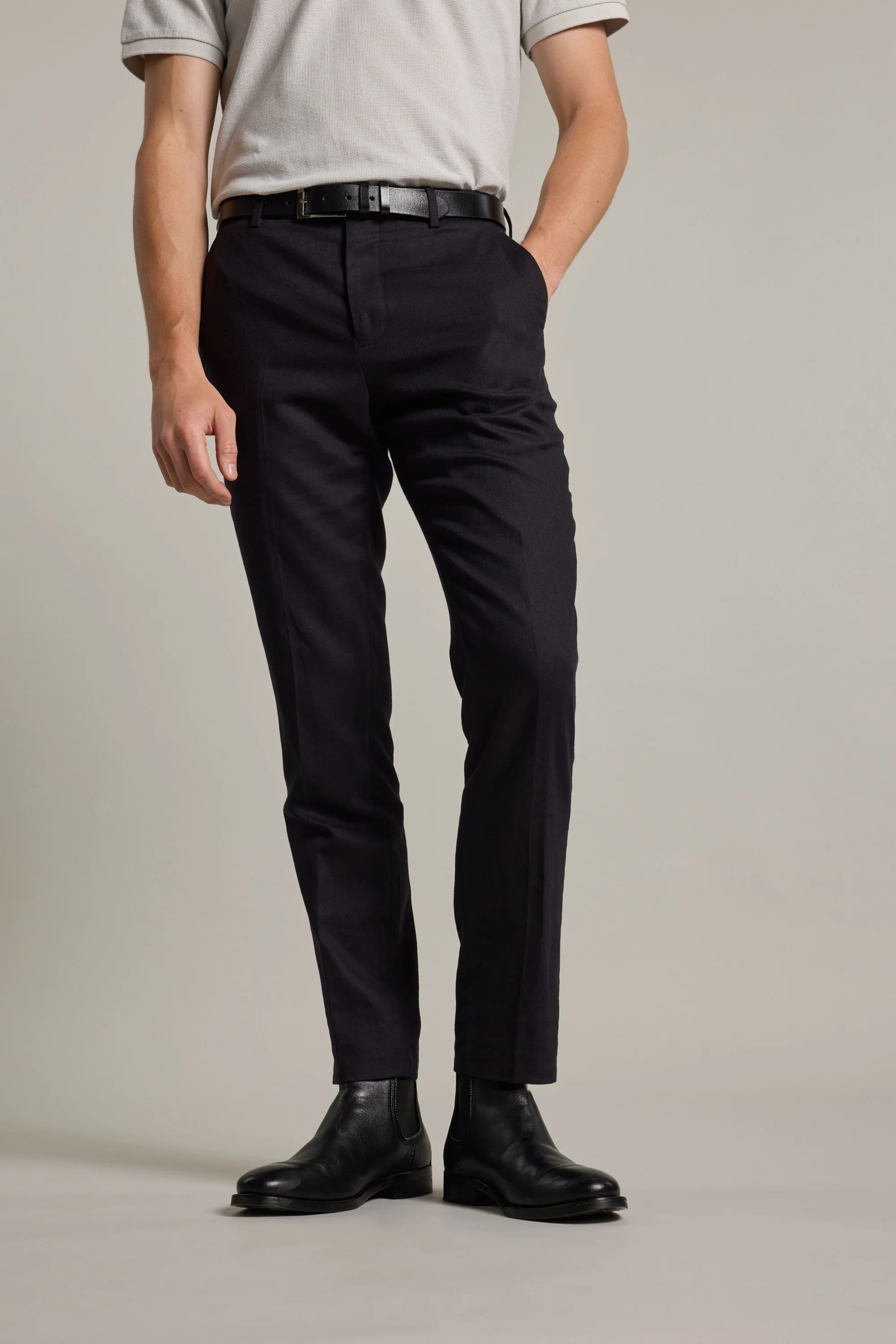 Windsor Texture Linen Pant - Image 3