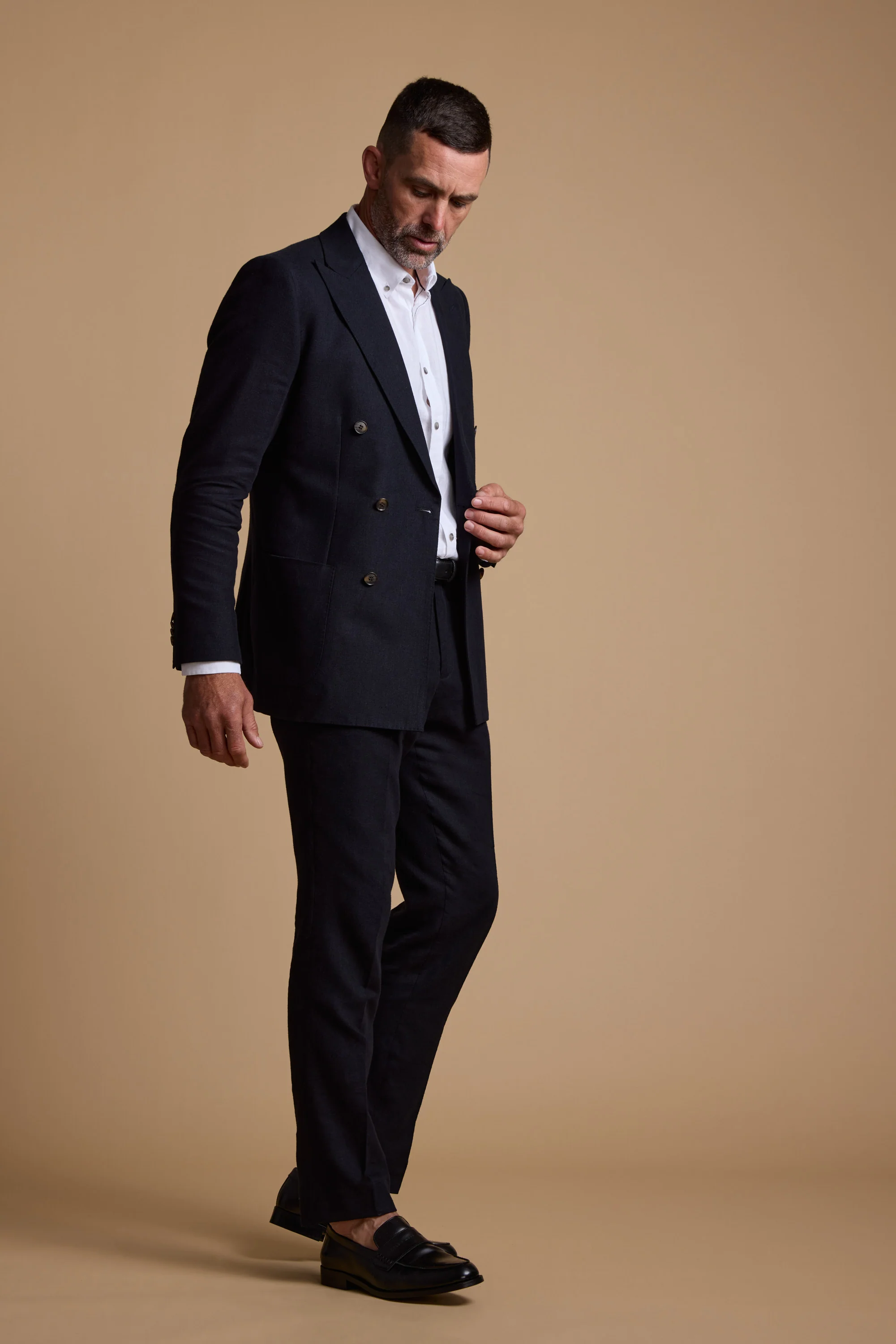 Windsor Texture Linen Pant