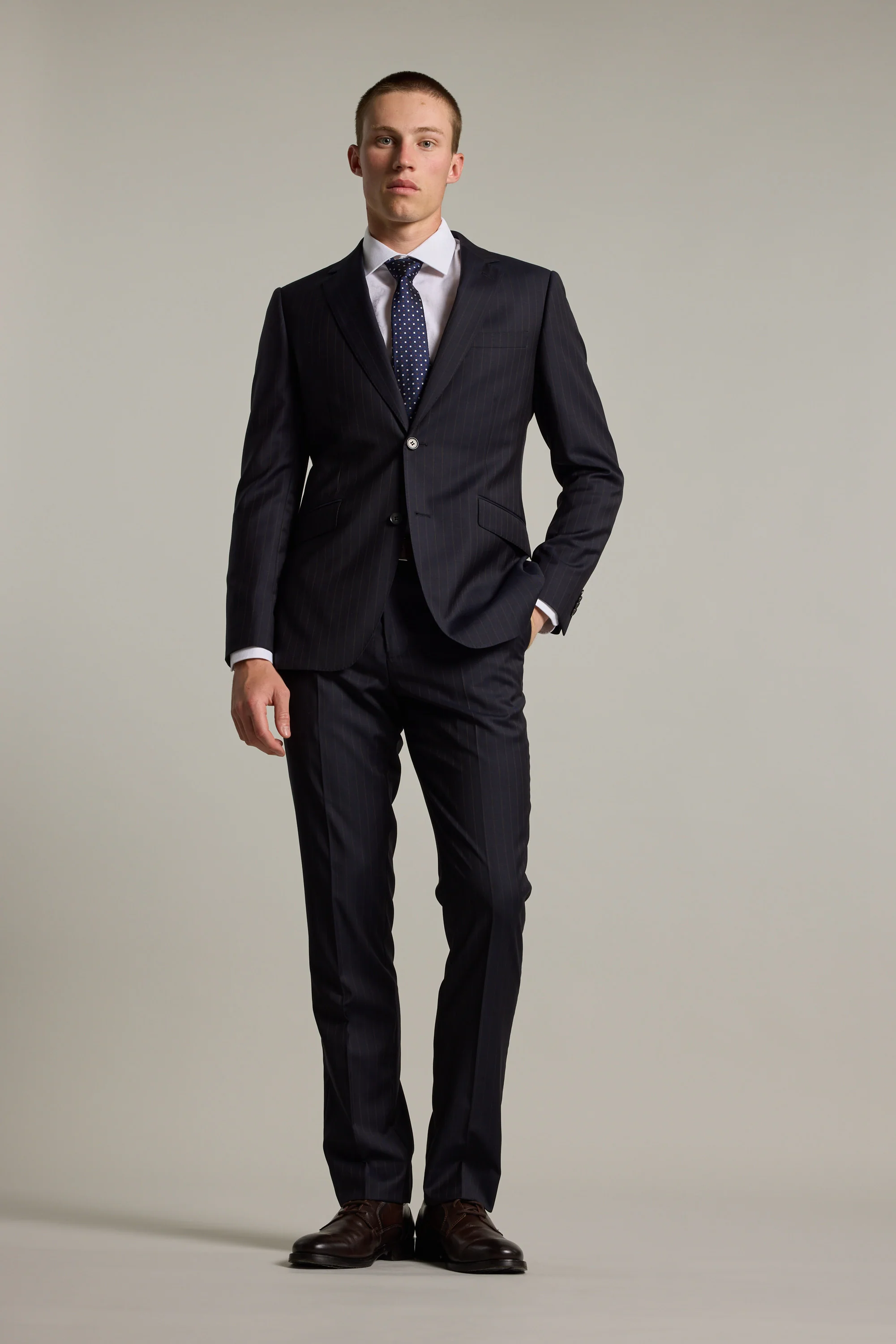 Wyman Stripe Suit Jacket - Image 5