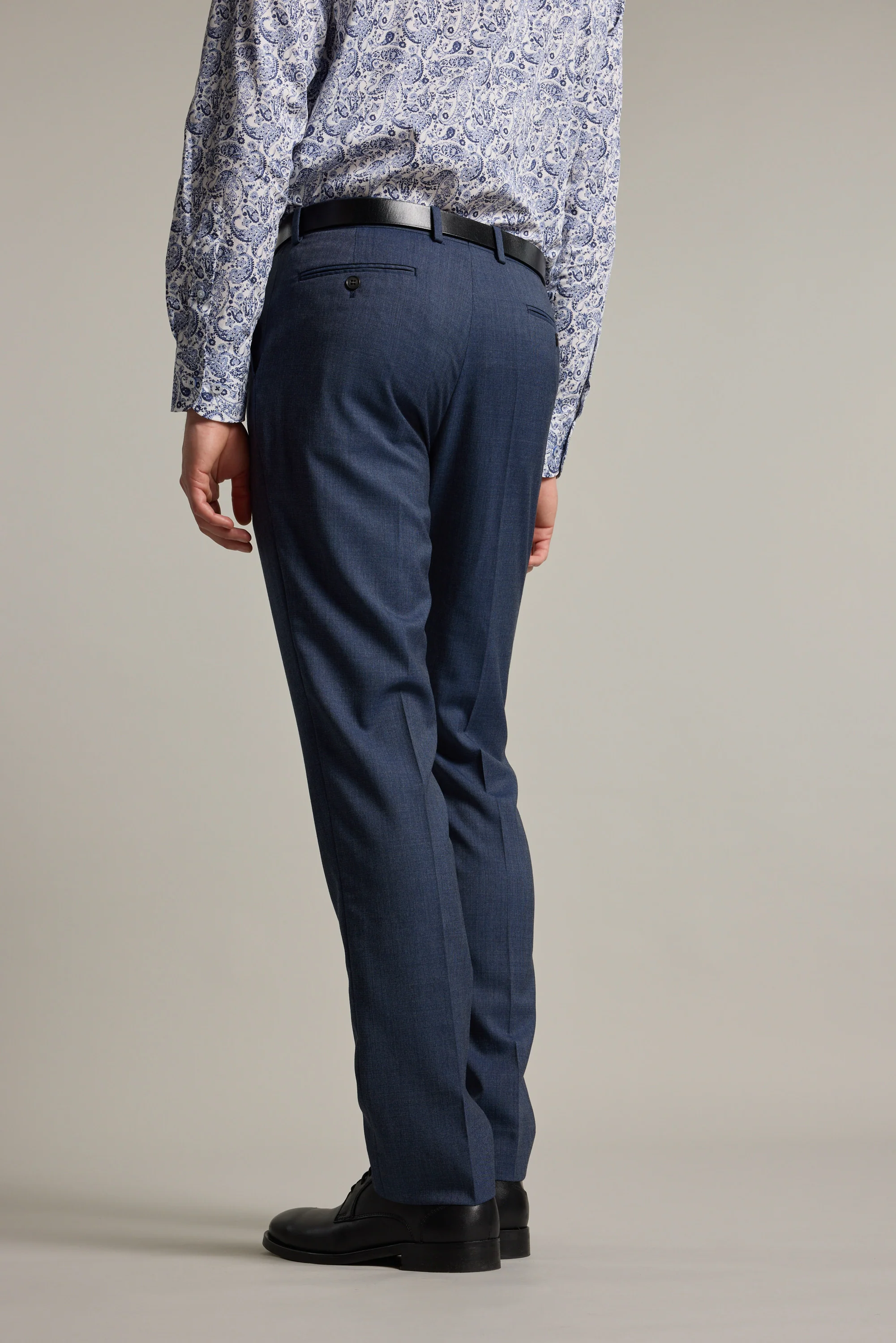 Yeaton Texture Suit Trouser - Image 3